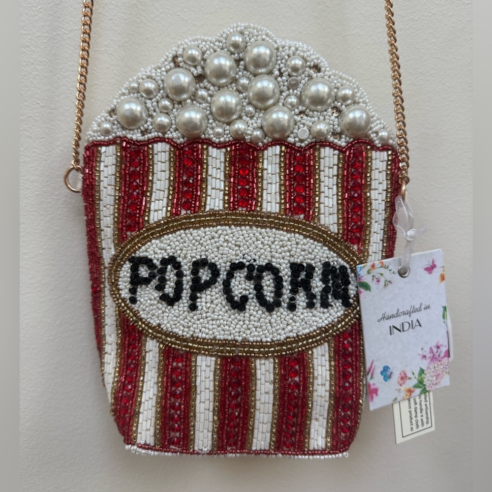 Popcorn Beaded Bag
